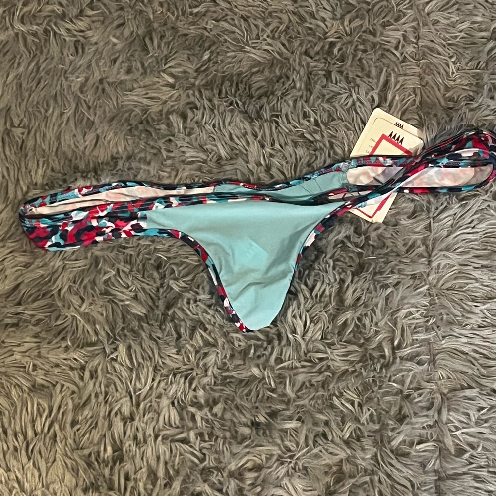 Wicked Weasel Underwater Bliss Thong Bikini Bottom